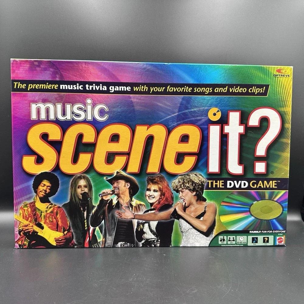 Scene It Music Edition (DVD / HD Video Game)